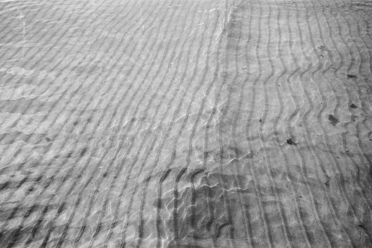 reef tank sand bed — white sand underwater