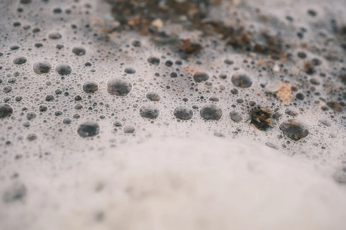 reef tank ph — water surface bubbles